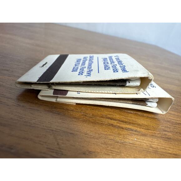 Gulf Breeze Florida Matchbooks Sam's Seafood Dolphins on the Bay Restaurant FL - Picture 4 of 5